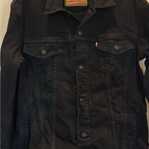 Levi's Classic Black Denim Jacket
